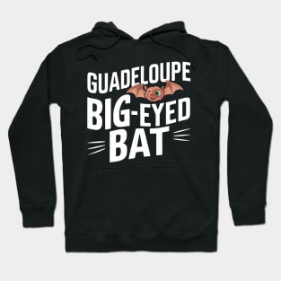 The Guadeloupe big-eyed bat Hoodie